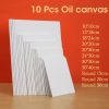 Bview Art 2pcs 30x40cm 100% Cotton 280g Blank Stretched Canvas Oil Acrylic & Pouring Art