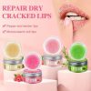 Lip Lightening Scrub Balm for Dark Lips Remove Dark Smoke Lips Exfoliating Repair Fine Lines Moisturizing Brightening Lip Care