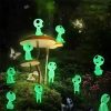 20Pcs Gothic Skull Sculptures Collectable Halloween Decoration Skeleton Statues Ornament Landscape Garden Potted Plant Decor