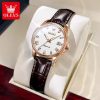 OLEVS 9932 Women's Watches Fashion Luxury Original Wristwatch Waterproof Luminous  Automatic Watch Chronograph Date Ladies Watch