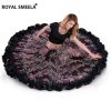 Flamenco Skirt Spanish Dance Lotus Saba Dress Big Stage Women Practice