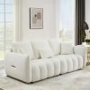 Sectional Sofa Couches for Living Room - L Shaped Cloud Couch-Small Modular 3 Seat-Comfy Linen with Storage Deep Seat Sofa