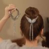 South Korea simple paragraph acrylic Maillard hair accessories large catch clip hair volume more plate hair shark clip headdress