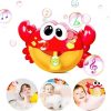 Outdoor Bubble Machine Crabs Frog Music Kids Bath Toys Bathtub Soap Automatic Bubble Maker Baby Bathroom Toy for kids Children