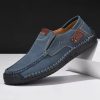 Leather Tennis Shoes for Men Casual Fashion Style Men's Breathable Tassel Comfortable Business Slip On Leather Driving Shoes Men