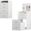 BEAUTYPEAK Arched Full Length Mirror, 71"x26" Full Body Floor Mirror Standing Hanging or Leaning Wall, Full Body Mirror Standing