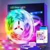 GREATWALL IR44K 5050 LED strip 32.8f/16.4 feet Halloween Christmas decoration DC LED neon light RGB flexible light configuration