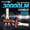 AUXITO 2X 12V H7 LED Headlight Canbus No Error H7 Turbo LED Bulb 360 CSP 100W 20000LM for Toyota Corolla Honda Hyundai Ford Kia