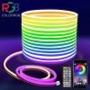 Colorful LED Strip Lights, USB Powered Portable , Change Color (16 Million) Dimmable, Smart RGB-IC Strip Lighting Sync Music