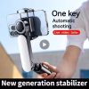 AOCHUAN 3-Axis Handheld Gimbal Stabilizer for Smartphone with Fill Light for iPhone Android Face Tracking Tiktok Vlog Smart XE
