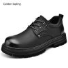 Tassel Leather Oxfords Shoes Men Loafers Casual Slip on Men Dress Shoes Italian Graceful Wedding Party Shoes Men Moccasins Black