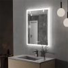 Acrylic Mirrors For Wall Frameless Bathroom Wall Mirror Stickers Adhesive Bathroom Vanity Mirrors Waterproof Room Wall Decor