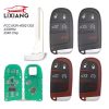 KEYYOU NEW For Citroen C4 C5 C6 C8 Xsara Picasso For Peugeot 107 207 307 308 CE0536/0523 Remote Car Key ASK/FSK 434Mhz