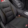 Car Seat Protector Luxury Wooden Beaded Plush Velvet Seat Cover Premium Quality Ultra Comfortable Massage Cool Car Seat Cover