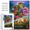 Encanto Disney Puzzle 300/500/1000 Pieces Educational Intelligence Jigsaw Puzzles for Kids Stress Relief Intelligence Toys