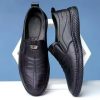 Cowhide Men Shoes Men Business Casual Leather Shoes Men Fashion Breathable Shoes British Casual Lace Up Single Leather Shoes