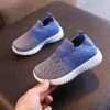 Children's Sports Shoes Toddler Breathable Non Slip Comfort Sneakers Lightweight Hook and Loop Soft Sole Running Casual Shoes