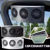 Car Seat Cooling Fan USB Powered Car Headrest Cooling Air Fan 3 Speeds Adjustable Car Neck Cooler for Front Rear Seat Passenger
