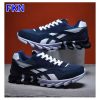 Men Shoes Slip on Fashion Sneakers Male Sport Running Shoes Breathable Gym Training Walking Tennis Shoes Non Slip Workout Flats