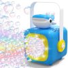 6-hole Bubble Machine Children's Handheld Cartoon Fish Blowing Bubble Toy without Battery and Bubble Water
