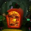 Diy Small Doll House Wooden Casa Roombox Dollhouse With Furniture Light Home Handmade Assembly Miniature Toys Birthday Gifts