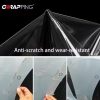Car Headlight Protective Tint Film Smoke Black Transparent TPU Transparent Sticker For Honda Civic 10th Gen FC/FK 2016-2021 2pcs