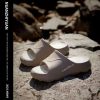 Soft Home Slippers Couple Summer Indoor Skid Proof Bathroom Slippers Sandals Hotel Solid Color Men Women Flip Flops Flat Shoes