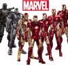 ZD Toys Iron Man Series Joint Movable MK1 MK2 MK3 MK4 MK5 MK6 MK7 MK42 MK43 MK50 Movie Action Figure 7 Inches Mark Dolls