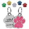 Adjustable Leather Pet Dog collar Neck Strap Supplies PU Leather Punk Rivet Spiked Dog Collar Pet Collars For Small Dog Cat
