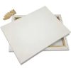 5pcs Canvas Board For Painting Cotton Blank,Primed White,Suitable For Gouache,Watercolor,Acrylic,Oil Painting,Art Supplies,HB-03