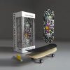 22 Inches Kids Dragon Skateboard Four-wheel Roller Skates Board Children Sport Toys Skating Hoverboard Bodybuilding Accessories