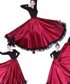 Flamenco Dance Costume Opening Dance Big Skirt Spanish Bullfighting Dance Performance Costume Female Stage Performance Costume
