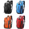 40L 840D Portable Waterpr Backpack Folding Mountaineering Bag Ultralight Outdoor Climbing Cycling Travel Knapsack Hiking Daypack