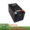 WattCycle LiFePO4 Battery 12V 100Ah 2 PACK Grade A+ Cells With BMS 100A Series or Parallel Connection Lithium Battery Packs