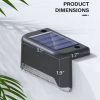 1/4/8/12/pcs Solar LED Lights Outdoor Garden Light Deck Lamp Solar Stairs Light Waterproof Solar Step Lamp Patio Garden Decor