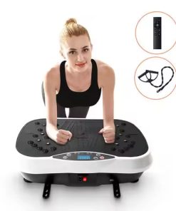MERACH EMS Vibration Plate Exercise Machine for Lymphatic Drainage Relieve Pain Help Sleep Fat Burning&Weight Loss Exercise Fit