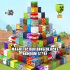 Magnetic Building Blocks Toys Build Mine Magnet World Set for Boy Girl DIY STEM Montessori Sensory Cubes Toddlers Education Gift