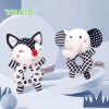 Newborn visual training black and white hand grip rattle exercise baby gripping ability to soothe baby toys importable