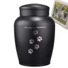 1pc Large Size Cremation Ashes Urn Pets Dog Cat Bird Mouse Keepsake Casket Columbarium Pet Memorials Pet Supplies