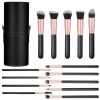 OVW 9/12pcs Panceau Maquillage Eye Natural Hair Makeup Brushes Set Kit Cosmetic Make Up Beauty Tool Crease Brush Eyeliner Brow