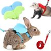 Nylon Dog Harness Vest Reflective Dog Harness Personalized Breathable Adjustable Pet Harness Leash For Small Medium Large Dogs
