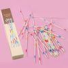 Pick Up Sticks Table Game Wooden Pick up Classic Game Mikado Spiel for Adults Kids Fun Party Family Game
