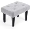 43" Storage Ottoman Bench with Divider, Multifunctional Foot Stool, Toy Chest & Shoe Bench for Bedroom, Living Room Home