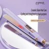 2 in1 Hot Comb Hair Straightener Electric Heating Comb Fast Heating Portable Travel Anti-Scald Beard Straightener Press Comb