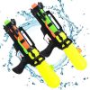 25*14CM Kids Water Guns for Kids High Capacity Big Size Range Summer Water Toys Gun for Boys Girls and Adults Outdoor Pool Gift