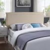 Headboard Queen Size with Storage, Farmhouse Queen Headboard Only with Charging Station and LED Lights, Bookcase Headboards wit