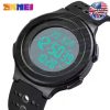 Skmei Men Electronic Sport Watches Japan Digital Movement Countdown Clock 5bar Waterproof Calendar Alarm Male Wrist Watch