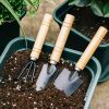 5/6/7/8 Teeth Carbon Steel Garden Hand Rake Farm Tool Weeding Scarifier Agricultural Nail Harrow Metal Harrow Garden WeedingTool