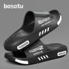 Bathroom Shower Slippers Man Hollow Out Women Slides Summer Eva Shoes Soft Anti-Slip Flip Flops Couple Indoor Outdoor Sandals