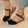 10CM Transparent Wedge Heel Slippers Women Crystal Shoes White Clear Heels Slides Summer Thick Platform Sandals For Ladies Mules